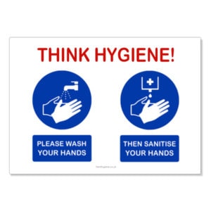 Hand Hygiene Awareness Stickers