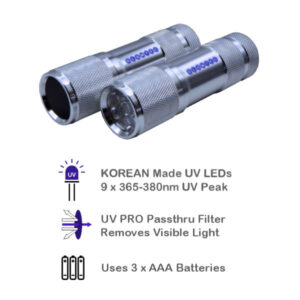 Glowtec uv forensic torches